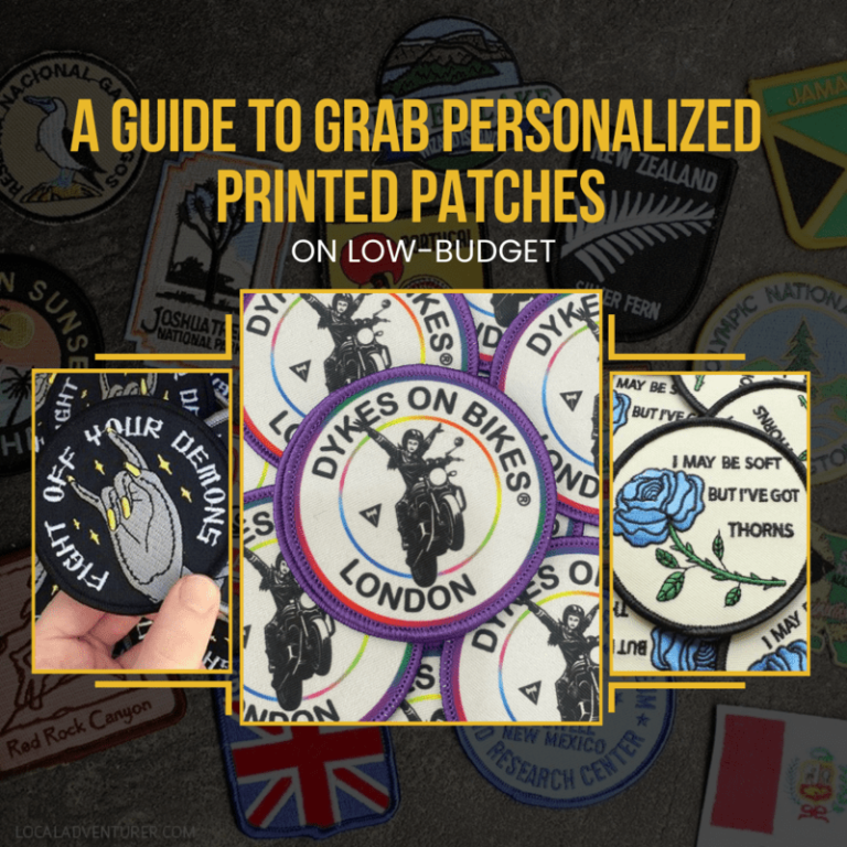 A Guide To Grab Personalized Printed Patches On Low-Budget