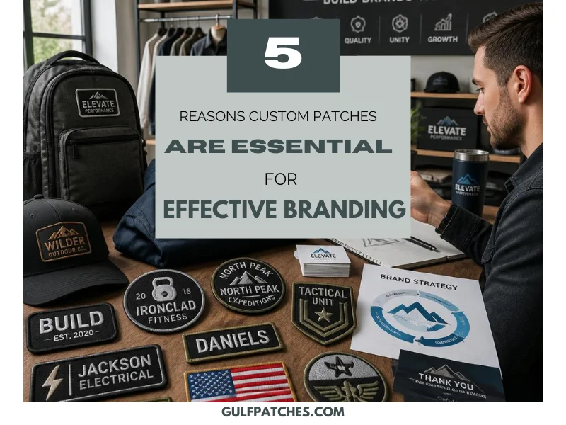5 Reasons Custom Patches Are Essential For Effective Branding